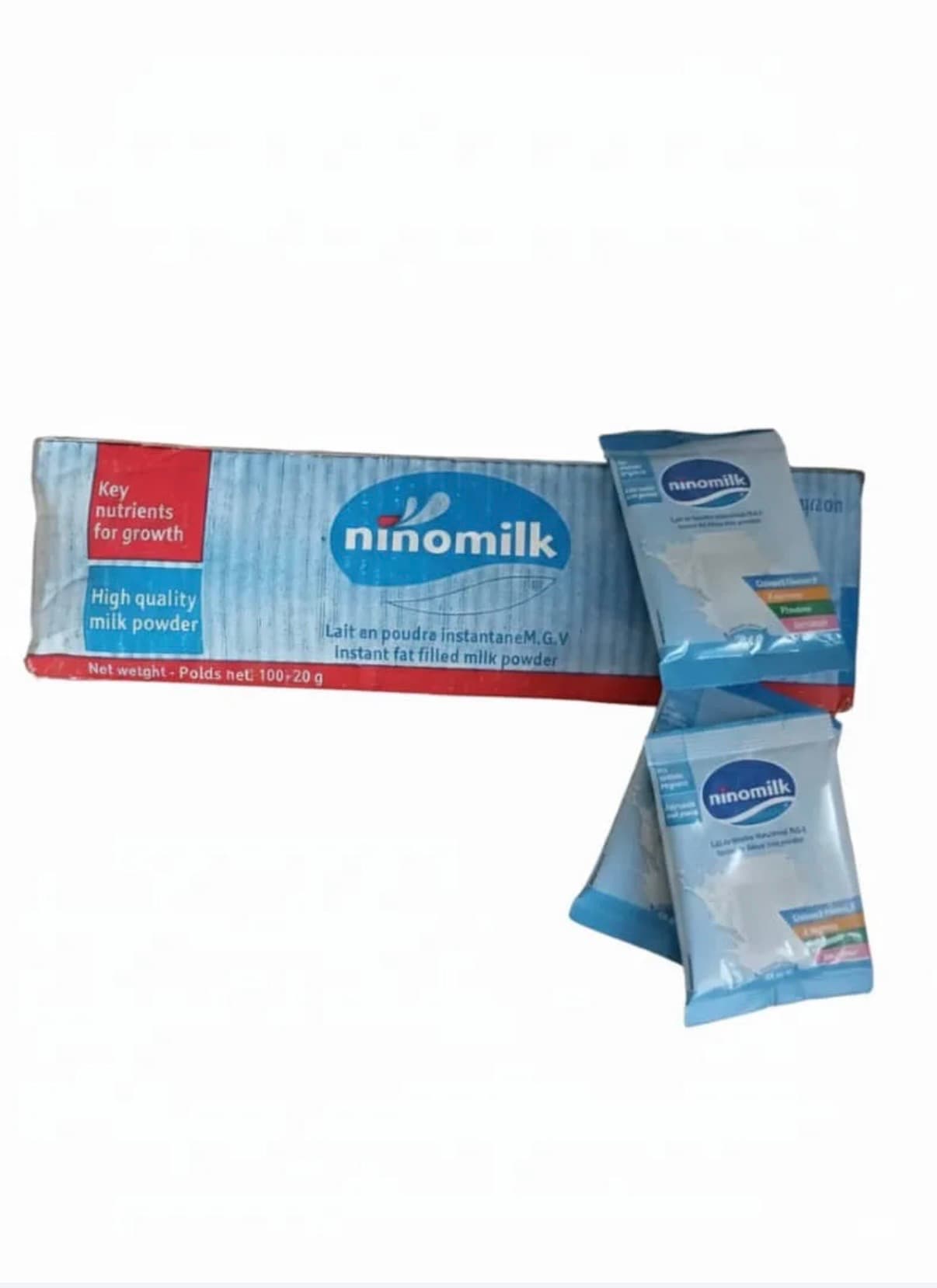 Lait en poudre carton