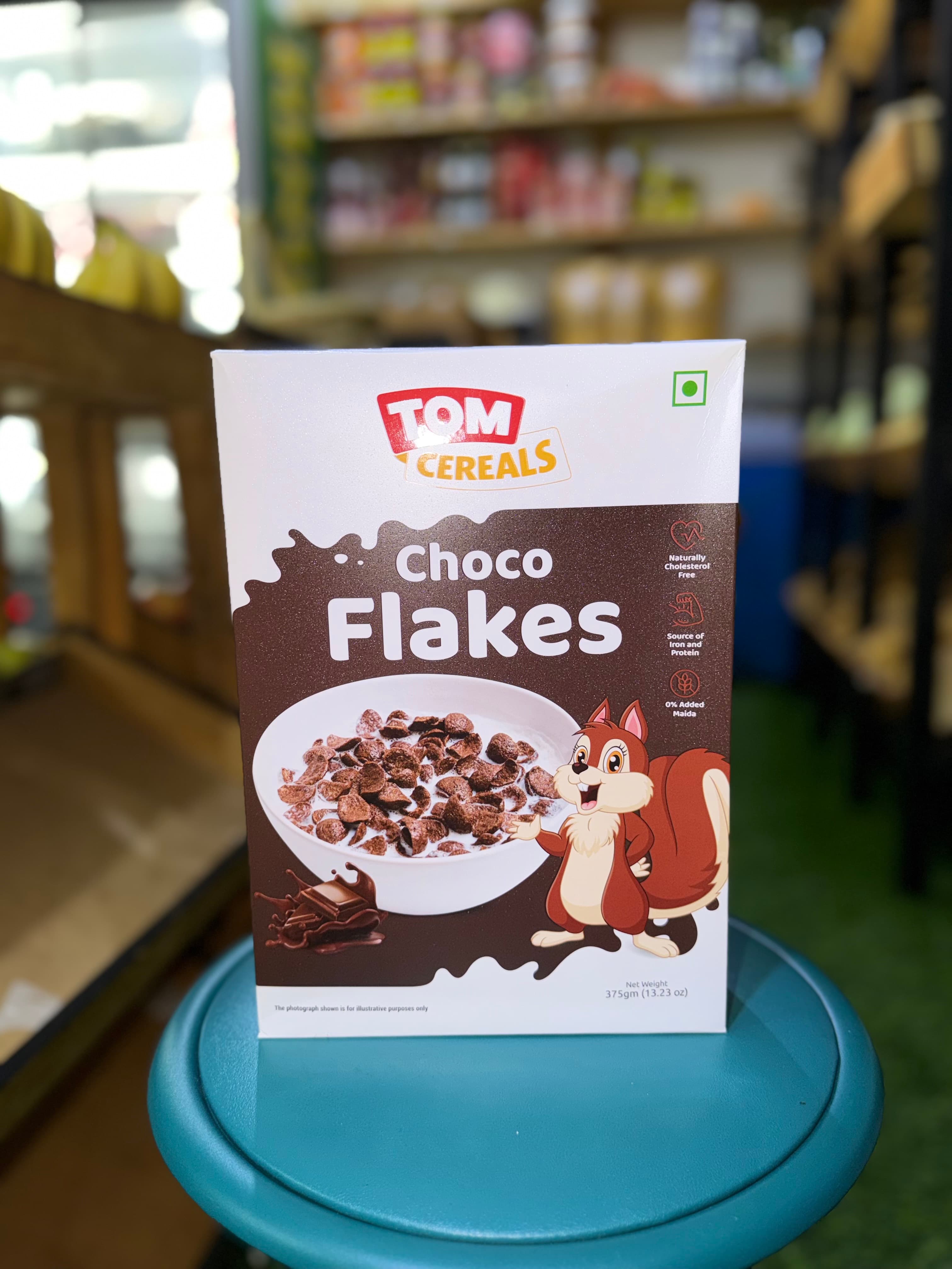 Cone flakes chocolat