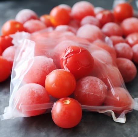 Tomate surgelée sachet