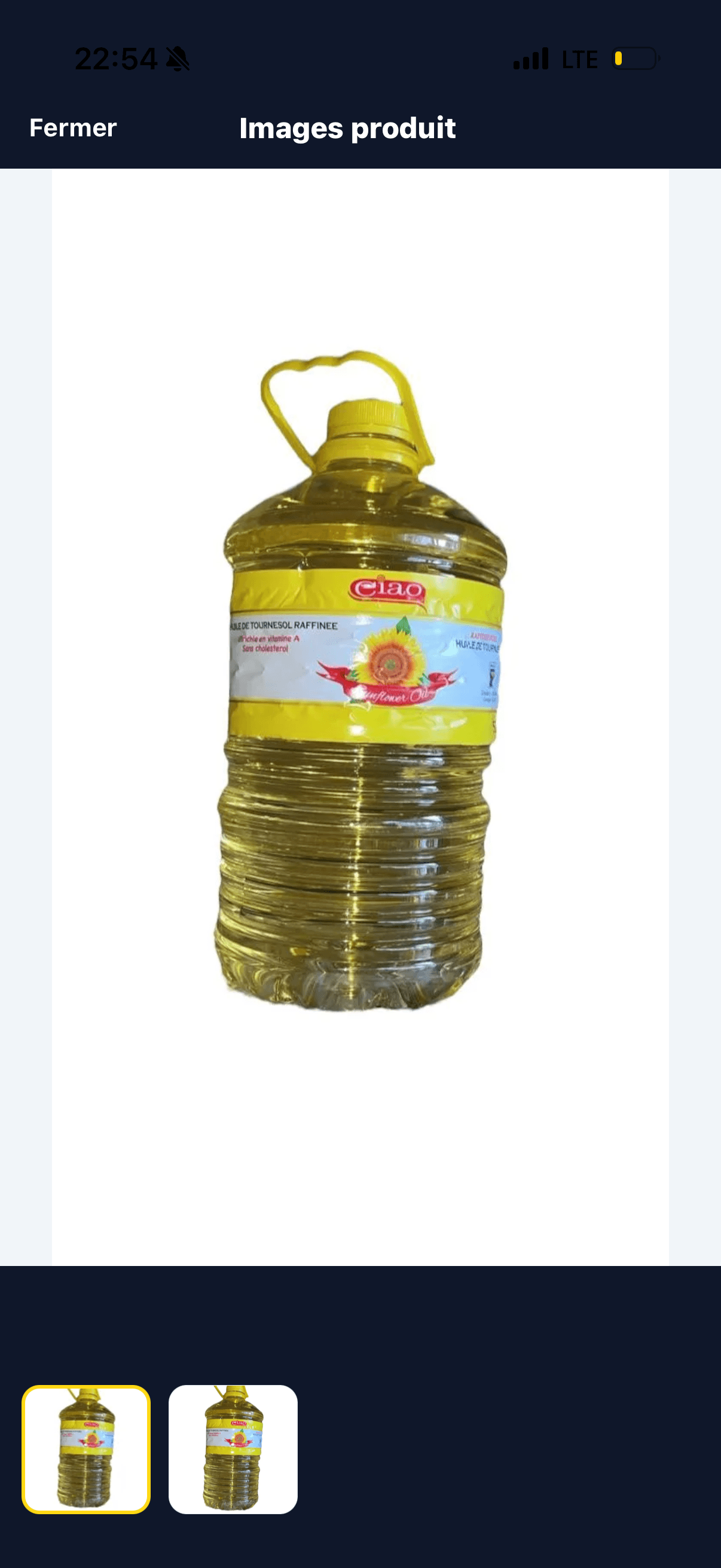 Huile sans cholestérol 5L